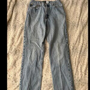 Vintage Lauren Jeans Co Ralph Lauren High Rise Straight Leg Jeans Size 12